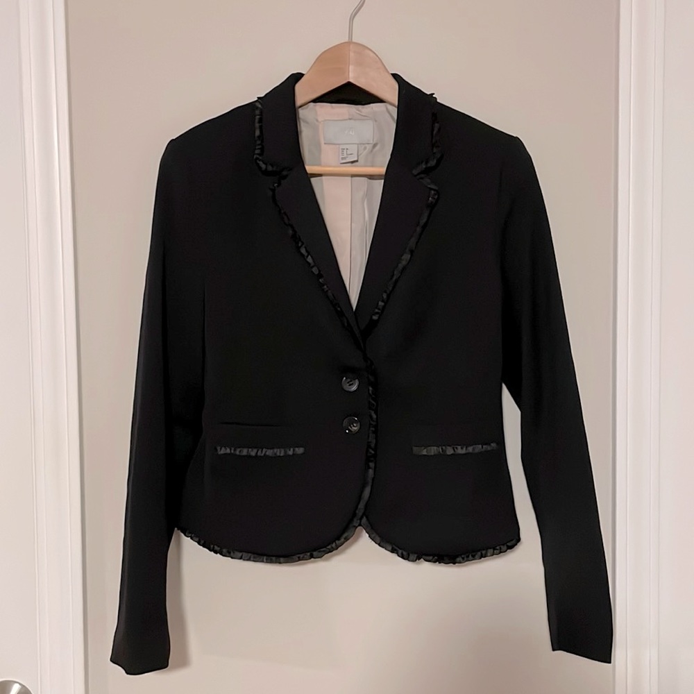 Black H&M Blazer size 8